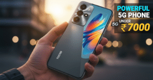 गरीबों के बजट में आया सिर्फ ₹7000 में दमदार 5G फोन, कम पैसो मे शानदार फीचर्स के साथ।